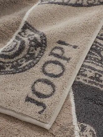 JOOP | Handtuch 50x100cm CONTOUR PAISLEY Oliv | camel